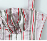 MQTIME  -  New sexy girl waist-tie vest with European and American style; slimming top for foreign trade