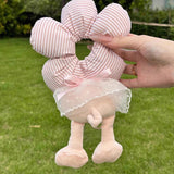 MQTIME  -  Cartoon Lower Body Of Animal Large Flower Scrunchie For Women Girls Sweet Hair Band Headband Hair Tie Cute Hair Accessories