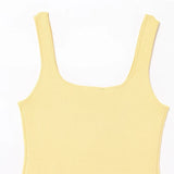 MQTIME  -  Women's Cardigan Elegant O-neck Knitted Backless Sleeveless Single Breasted Vest Female 2 Pieces 2025 Summer Lady Streetwears