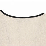 MQTIME  -  Elegant Cotton Sling Dresses Women Fashionable  V-neck Sleeveless High Waist Slim Fit Long Dress Female Summer Holiday Robe