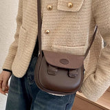 MQTIME  -  Autumn High Quality Maillard Brown PU Suede Crossbody Bags Shoulder Bag Phone Wallet Storage Bags Women's Bag Purse