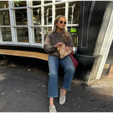 MQTIME  -  All-match Knit Women Cardigan Casual O-neck Long Sleeve Single Breasted Pccket Female Cardigan Solid Lady Knitwear 2025