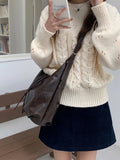 MQTIME  -  Korean Sle Large Capaci Tote Bag Women's Faionable Crossbody Bag Underarm Bag Lazy Sle Handbag for Autumn Winter