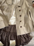 MQTIME  -  Women Jackets Vintage Elegant Autumn Fashion Sweet Single Breasted Loose Y2k Aesthetic Female Coats Casual