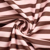 ﻿ MQTIME  -  Striped A-line Mini Casual Dress Women Fashion O Neck Long Sleeve Loose Streetwear Holiday Outfits 2025 Autumn Party Clubwear