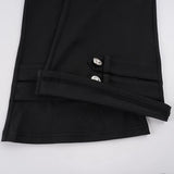  MQTIME  -  Streetwear Baroque Style Low Waist Y2k Fashion Casual Long Pants