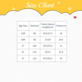 MQTIME  -  Fashion Baby Girl Boy Cotton Clothes Set Polo Tshirt+Shorts 2pcs Infant Toddler Child Clothing Set Summer Baby Clothes 1-5Y