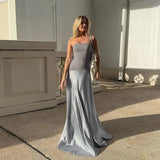  MQTIME  -  2026 Women's Sexy Long Dress Design Evening Dress Tube Top