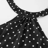 MQTIME  -  Polka Dot Sleeveless Backless Women Halter Top for Spring Summer Y2K Sexy High Street Hotgirl Slim Tops Fashion Party Vests