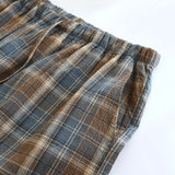 MQTIME  -   Plaid Design Pajama Pants For home Loose Sleepwear Women's Cotton Pyjama Bottoms Autumn Long Trousers Homewear Lounge Wear