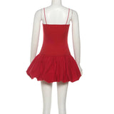  MQTIME  -  Spring New Product Low Neck Off Shoulder Waist Suspender Dress Women