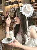 MQTIME  -  Handmade Girls Birthday Lolita Dress Trailing Princess Adult Party Dress Women Wedding High Quality Dress Photography Clothes
