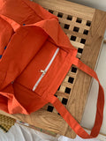 MQTIME  -  Large Capaci Canvas oulder Bag Women's Tote Handbag Eco-friendly op Bag Artistic Sle Casual Soft Bapa