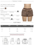  MQTIME  -  Wild Hottie Shorts Women Winter Trend Furry PU Patchwork Zip Simple Sexy  Punk Stretch Skinny Street Clubwear Bottom