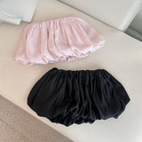  MQTIME  -  Streetwear Fairy Summer Mini Pleated Skirts Women High Waist A-line Sweet Solid Harajuku Jupe Y2k Aesthetic Grunge Skirt