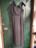 MQTIME  -  Summer Women Party Dress High Waist Cross V-neck Bowknot Strap X-long Evening Dress Female Side Split Elegant Lady Maxi Dresses
