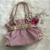  MQTIME  -  Sweet Cool Green Underarm Bag Y2k Hot Girls Pu Leather  Large Capacity Shoulder Tote Bag Women Fairycore Aesthetic Handbag Chic