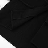 MQTIME  -  2 Pieces Short Sets Femme Black Sets Lace-up Cotton Solid Color Holiday Outfits Two Pieces Beach Summer Tracksuit