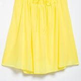 MQTIME  -  Sexy Backless Short Puffy Dress Women Lace Up Halter Sleeveless Pleated Female Beach Dresses 2025 Summer Lady Solid Holiday Robe
