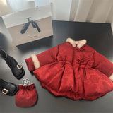 MQTIME  -  Girls Winter Coats Children 2025 New Thickened Jackets Baby Kids Warm Fashion Outerwear Toddler Casual New Year Clothing