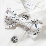 MQTIME  -  Outfits Boy Baby Blue Vest Formal Birthday Party Gentleman Formal Suit Vest Waistcoat 3 6M Baby Boy 1st Birthday Wedding Attire