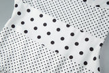 MQTIME  -  Summer Polka Dots Print A-line Maxi Dress Women Sexy Strapless Lace Up Halter Backless Vacation Beach Long Robe Streetwear