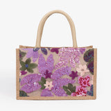 MQTIME  -  Sequin Embroidery Handbag New Women's Bag High-end Tote Bag Fashion Niche Woven Large Capacity Handbag