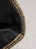 MQTIME  -  Autumn Winter Plaid Mixed Fabric Women's Blazer Jacket New Fashion Commute Long Sleeve Coat Streetwear Casual New Outerwear ﻿