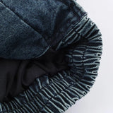  MQTIME  -  Women Denim Jacket Autumn Winter Fur Collar Long Sleeve Women's Coat Zipper Loose Female Casual Outerwear Retro Lady Tops ﻿
