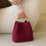 MQTIME  -  Luxury Women Handbags Velvet Elegant Wedding Party Dress Shoulder Clutch Bag Fashionable Metal Handle Purse Spring Summer New
