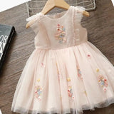 MQTIME  -  Girls Dress Summer New Style Gauze Skirt Summer Children's Stylish Baby Girl Princess Skirt Tutu Skirt Children's Skirt