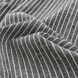  MQTIME  -  Children's Retro Striped Cotton And Linen Pant Spring Autumn New Japanese Boys And Girls Casual Loose Wide-Leg Pants WTP122