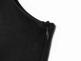  MQTIME  -  Women Short Dress 2026 Spring Summer New Sleeveless Mini Dress Backless Simple Elegant Woman Casual Party Dresses