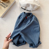 MQTIME  -  Summer New Children Striped Capri Pants Boys Girls Casual Pants Baby Thin Cotton Mosquito-proof Pants Kids Loose Trousers