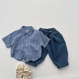  MQTIME  -  Autumn New Children Denim Trousers Fashion Girls Casual Pants Kids Boys Loose Jeans Toddler Harem Pants Baby Clothes