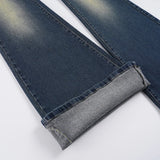  MQTIME  -  Y2k Low Rise Flared Jeans Woman Aesthetic 2000s Clothes Retro Casual  Denim Trousers All Match Bottom Streetwear Pants