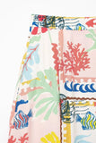 MQTIME  -  Beach Style Dress Sets Femme Floral Printing Crop Top Maxi Skirts Two Pieces Outfits Ethnic Camis Vestidos Boho Suits