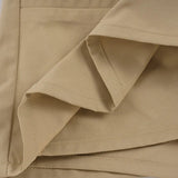  MQTIME  -  Spice Girl Khaki A-shaped Skirt