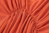 MQTIME  -  Summer Hot-Selling Pleated V-Neck Design-Sense Dress