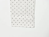  MQTIME  -  Elegant Women's Polka Dot Short Tulle Shirt Summer Lapel Long Sleeve Hem Drawstring Translucent Top Female Street Blouse
