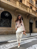 MQTIME  -  Women's Lace Loose Lantern Pants Fashion Commuting Ruffle Casual Wide Leg  Streetwear Daily Trousers New Women Pants 2026