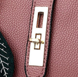 MQTIME  -  Women Fashion Hairball Shopper Totes Solid Color PU Leather Large Capacity Handbag Ladies Luxury Designer Crossbody Shoulder Bag