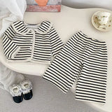 MQTIME  -  New Autumn Infant Baby Girls Sports Clothes Suit Sleeveless Vest+Pants Long Sleeved T-shirt 0-5Yrs Children Clothes Set