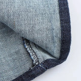 MQTIME  -  Spring Summer New Series Denim Dress Lapel Side Zipper Fashion Wrinkle Waist Slim Elegant Female Vestidos