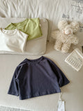  MQTIME  -  Autumn New Children Long Sleeve T Shirts Boys Girls Solid Tees Baby Cotton Shirts Infant Casual Tops Kids Clothes