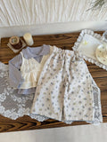 MQTIME  -  New Spring Toddlers Girls Printed Pants Korean Style Baby Kids Straight Wide Legs Trousers