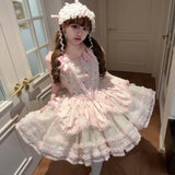 MQTIME  -  Girls Birthday Lolita Tutu Dress Trailing Princess Adult Party Dress Women Wedding High Quality Dress Photography Clothes