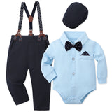 MQTIME  -  Baby Boy Clothes Christening Outfit Infant Baptism Easter Dedication White Suits Toddler Wedding Birthday Party Gift Set