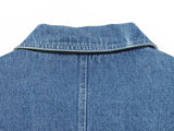  MQTIME  -  Denim Top Woman Sexy Short Sleeves Waist-Cinching Button Tops For Women Solid Color Ruched Slim Tank Tops