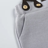 MQTIME  -  4Piece Sets Fall Newborn Boy Clothes Fashion Gentleman Cotton Long Sleeve Bodysuit+Pants+Straps+Hat Baby Luxury Clothing BC1566